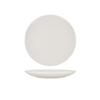 Tuxton China Inc ACU-003 Midtown 7.125in Diameter Pearl White Ceramic Plate - 3dz 