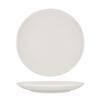 Tuxton China Inc ACU-008 Midtown 11.75in Diameter Pearl White Ceramic Plate - 1dz 