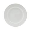 Tuxton China Inc ALA-082 Alaska 8-1/4in Diameter Porcelain White Wide Rim Plate - 3dz 
