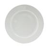 Tuxton China Inc ALA-110 Alaska 11in Diameter Porcelain White Wide Rim Plate - 1dz 