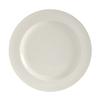 Tuxton China Inc Modena 6-1/4in Diameter Pearl White Wide Rim Plate - 3dz - AMU-002 