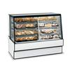 Federal Industries High Volume 59in x 42"H Dual Zone Refrigerated Bakery Case - SGR5942dz 