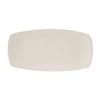 Tuxton China Inc AMU-553 Napa 14in L x 8in W Pearl White Rectangular Plate - 1dz 
