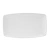 Tuxton China Inc AlumaTux 12-1/8in x 7in Pearl White Rectangular Plate - 1dz - AMU-559 