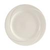 Tuxton China Inc ASU-002 San Marino 6-1/4in Pearl White Round Wide Rim Plate - 3dz 
