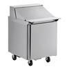 Delfield 27in One-Section 12 Pan Refrigerated Mega Top Prep Table - 4427NP-12M 