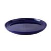 Tuxton China Inc BCA-1315 DuraTux 13-1/8in Cobalt Ceramic Pizza/Serving Plate - 6 EA 