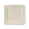 Tuxton China Inc BEH-064F DuraTux 6.5in Amr White/Eggshell Ceramic Square Plate - 1dz 