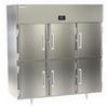 Delfield 68.3cuft Three-Section Solid Half Door Reach-In Freezer - DSLF3-SH 
