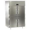Delfield DSLFPT2-SH 48cuft Two-Section Pass-Thru Half Solid Door Freezer 