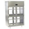 Delfield DSLHPT2-GH 46.5cuft Two-Section Half Door Pass-Thru Heated Cabinet 