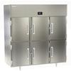 Delfield 69cuft Three-Section Half Door Reach-In Refrigerator - DSLR3-SH 
