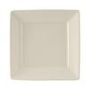 Tuxton China Inc BEH-0845 DuraTux 8.5in Amr White/Eggshell Ceramic Square Plate - 1dz 