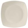 Tuxton China Inc BEH-126C DuraTux 12-3/4in Amr White/Eggshell Square Plate - 6 per Case 