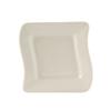 Tuxton China Inc BEZ-063C DuraTux 6-5/8in x 6-3/8in American White/Eggshell Wave Plate 