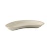Tuxton China Inc BEZ-0862 DuraTux 8-3/4in Amr White/Eggshell Crescent Plate - 1dz 