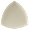 Tuxton China Inc BEZ-1177 DuraTux 11-7/8in Amr White/Eggshell Triangular Plate - 1dz 