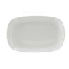 Tuxton China Inc BPH-127S DuraTux 12-3/4in x 8-1/8in Porcelain White Platter - 1dz 