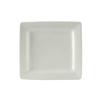 Tuxton China Inc BWH-0603 DuraTux 6in x 5-1/2in White Ceramic Plate - 1dz 