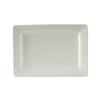 Tuxton China Inc BWH-0803 DuraTux 8in x 5-1/2in White Ceramic Plate - 1dz 