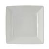 Tuxton China Inc BWH-0845 DuraTux 8-1/2in Square White Ceramic Plate - 1dz 