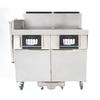 Frymaster 2FQG60T FilterQuick (2) 63lb Gas Fryer with Automatic Filtration 