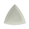Tuxton China Inc BWZ-1248 DuraTux 12-1/2in White Ceramic Triangular Plate - 6 EA 