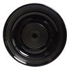 Tuxton China Inc CBA-104 Concentrix 10-1/2in Black Ceramic Round Plate - 1dz 