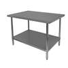 GSW USA WT-P2418 Premium All Stainless 24in x 18in Heavy Duty Work Table 