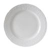 Tuxton China Inc CHA-096 Chicago 9-3/4in Porcelain White Wide Rim Round Plate - 2dz 