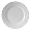 Tuxton China Inc CHA-104 Chicago 10-1/2in Porcelain White Wide Rim Round Plate - 1dz 