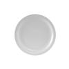 Tuxton China Inc CLA-054 Colorado 5.5in Porcelain White Narrow Rim Round Plate - 3dz 