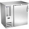beverage-air BBN36HC-S 36"Stainless Steel Slid Door Back Bar Cabinet with LED Lights 