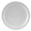 Tuxton China Inc CLA-104 Colorado 10-1/2in Porcelain White Round Plate - 1dz 