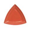 Tuxton China Inc CNZ-1248 Concentrix 12-1/2in Cinnebar Ceramic Triangular Plate - 6 EA 