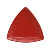 Tuxton China Inc CQZ-1248 Concentrix 12-1/2in Cayenne Ceramic Triangular Plate - 6 EA 