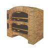 Marsal Wave 80in Gas Brick Lined Double Deck Pizza Oven - 260k BTU - MB-60 STACKED 