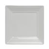Tuxton China Inc CWH-0845 Concentrix 8-1/2in White Ceramic Square Plate - 1dz 