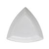 Tuxton China Inc CWZ-1248 Concentrix 12-1/2in White Ceramic Triangular Plate - 6 EA 