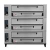 Marsal 80in Gas Stainless Steel Triple Deck Pizza Oven - 390k BTU - SD-660 TRIPLE 
