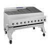Bakers Pride Dante Series 55.5in Heavy Duty Gas Charbroiler - 180k BTU - CH-10 