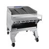 Bakers Pride Dante Series 31.5in Extra Heavy Duty Gas Charbroiler - CH-6 