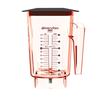 Blendtec 40-637-68 WildSide­™ Ergo 48oz Red Tritan™ Copolyester Blender Jar 
