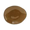 Tuxton China Inc GAJ-652 Artisan 12in x 9-3/4 Mojave Ceramic Ellipse Plate - 1dz 