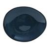 Tuxton China Inc GAN-651 Artisan 10in x 8-1/4in Night Sky Ceramic Ellipse Plate - 1dz 