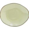 Tuxton China Inc GAS-652 Artisan 12in x 9-3/4 Sagebrush Ceramic Ellipse Plate - 1dz 