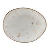 Tuxton China Inc GGA-651 Artisan Geode 10in x 8-1/4in Agave Ellipse Plate - 1dz 
