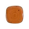 Tuxton China Inc GGC-501 Artisan Geode 9in Coral Porcelain Square Plate - 1dz 