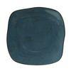 Tuxton China Inc GGE-501 Artisan Geode 9in Azure Porcelain Square Plate - 1dz 
