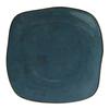 Tuxton China Inc GGE-502 Artisan Geode 11in Azure Porcelain Square Plate - 1dz 